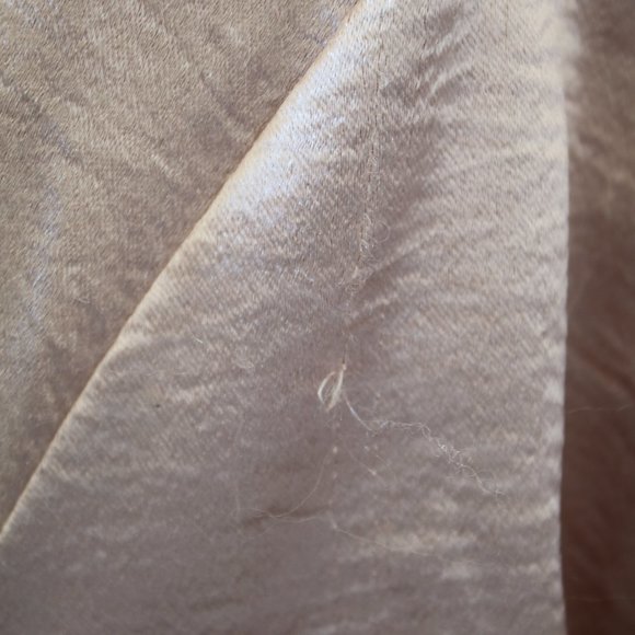 LIPSLIDE Bomber SILKY JACKET Shine EMBROIDERED Flower Detail VINTAGE - Size S - Picture 8 of 8